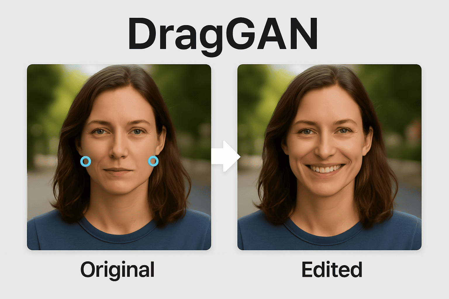 DragGAN – Interactive Point-Based Image Editing on the Generative Image Manifold